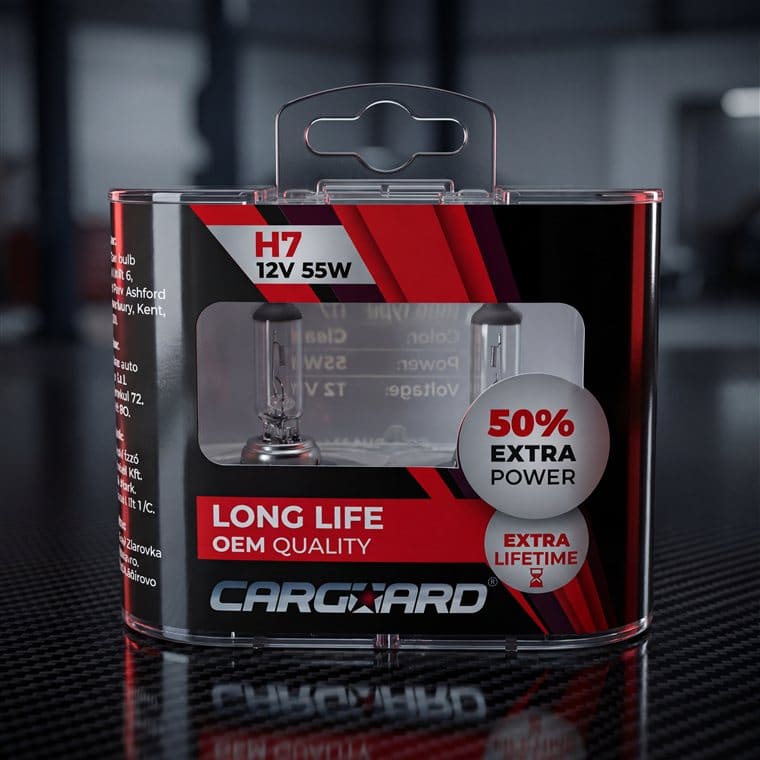 Žiarovka H7 12V 55W CARGUARD